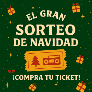 TICKET GRAN SORTEO NAVIDAD