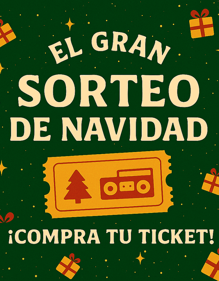 TICKET GRAN SORTEO NAVIDAD